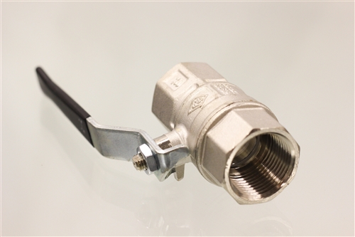 Click to enlarge - Type 85 valve. This is our standard ball valve that conforms in all respects to WRC approval. The bore is a full flow type with parallel threads. A compact and neat design, this ball valve can be used in many different applications.